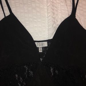 Tobi Tops - Tobi Lace Strappy Tank NEW w/o tags Tobi Tops - Tobi Lace Strappy Tank NEW w/o tags